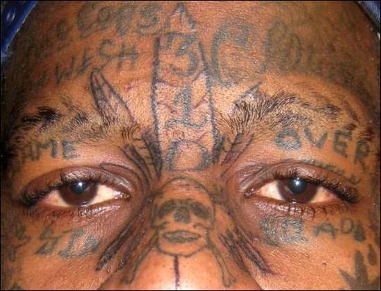 my nigga even got a weed tattoo on his face…this nigga is SAVAGE like RANDY…